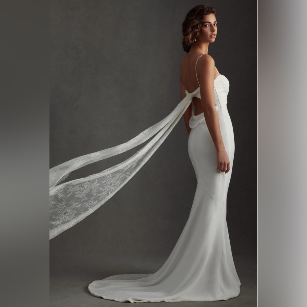 Anthropologie Savannah Miller Emmy Sweetheart Mermaid Wedding Gown - Picture 2 of 8